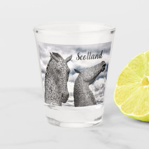 Vaso De Chupito Los Kelpies en la Escocia Falkirk