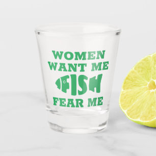 Vaso De Chupito Los peces me temen