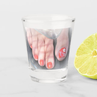 VASO DE CHUPITO LOS PIES DE MIKAYLA