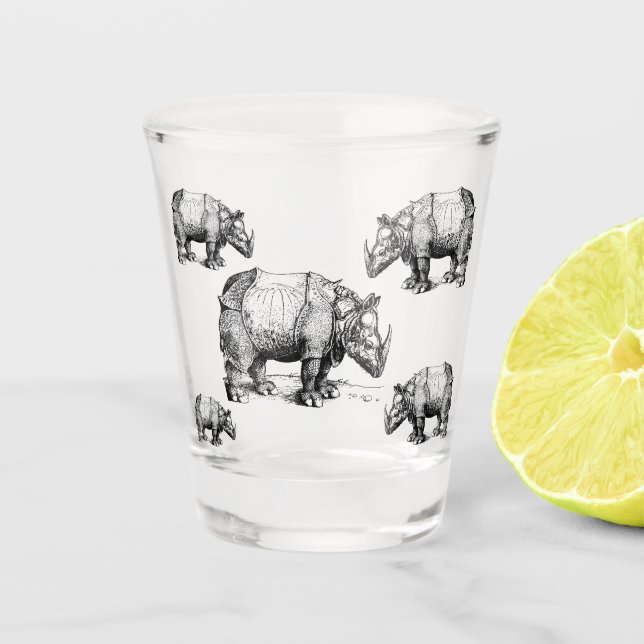 Vaso De Chupito Los rinocerontes        (Anverso)