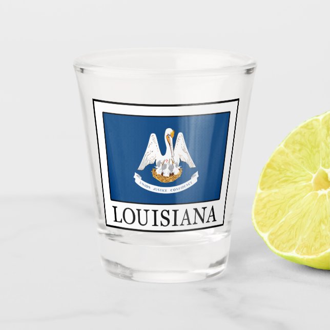 Vaso De Chupito Louisiana (Anverso)