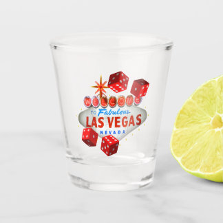 Vaso De Chupito Lucky Las Vegas Shot Glass