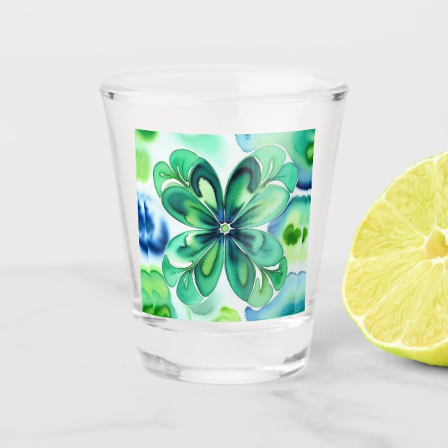 Vaso De Chupito Lucky Shamrock (Anverso)