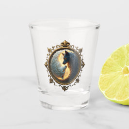 Vaso De Chupito Lunar Balance – Where Shadows Embrace the Light. 