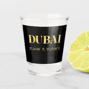 Vaso De Chupito Lux Gold Dubai Latitude y longitud