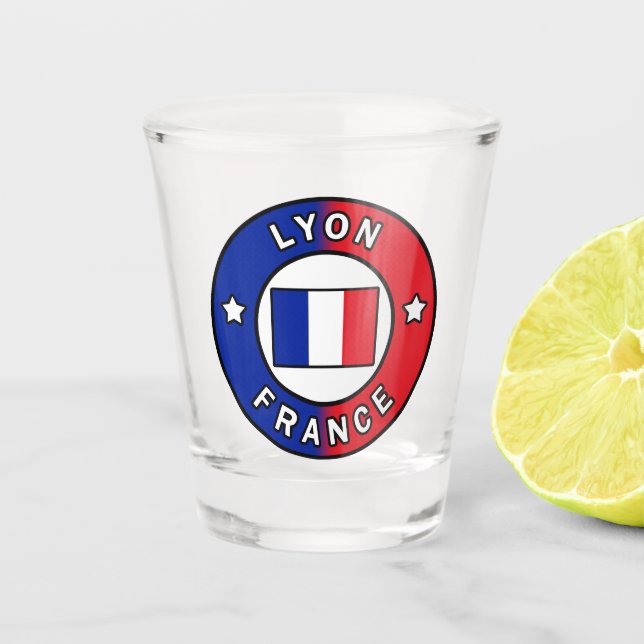 Vaso De Chupito Lyon Francia (Anverso)