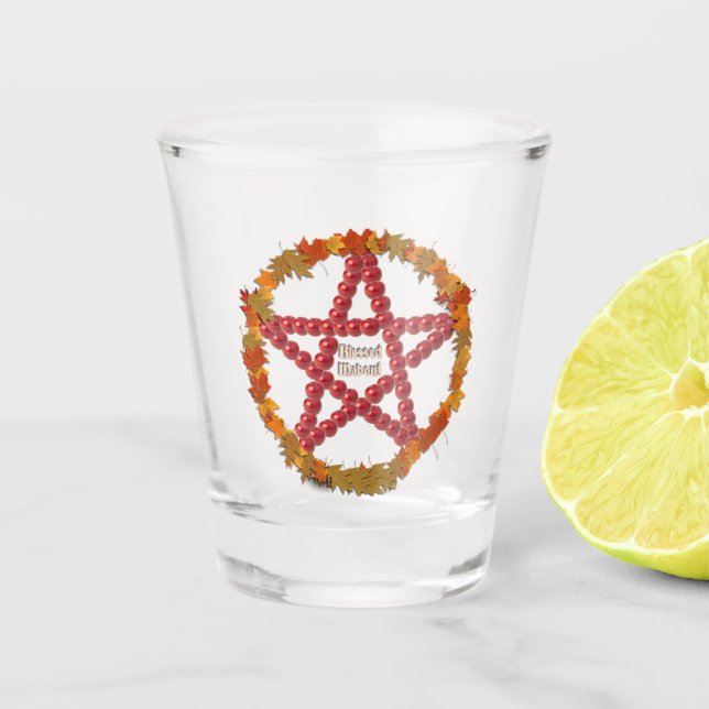 Vaso De Chupito Mabon Pentacle (Anverso)