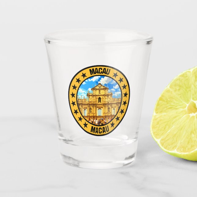 Vaso De Chupito Macao (Anverso)
