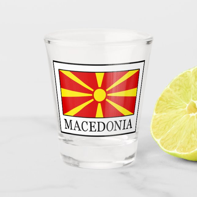 Vaso De Chupito Macedonia (Anverso)