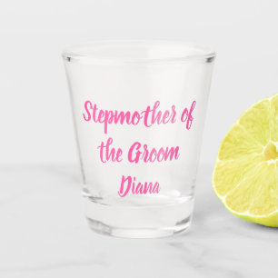 Vaso De Chupito Madera del Boda de nombres personalizados de color