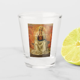 Vaso De Chupito Madonna en Gloria (Virgen María Enstronada)
