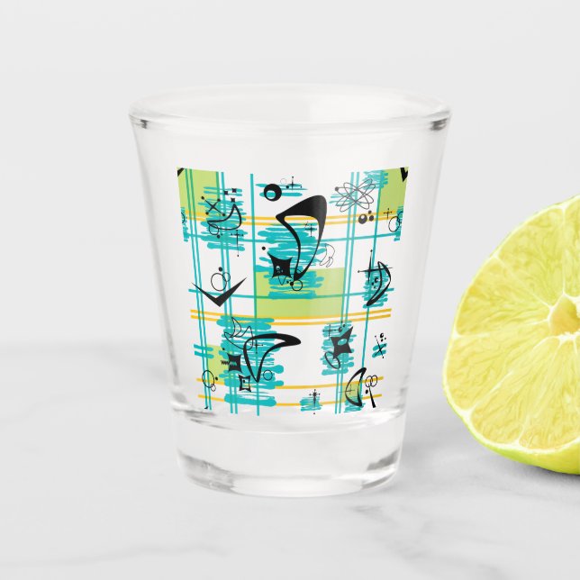 Vaso De Chupito Madras de mediados del siglo (Anverso)