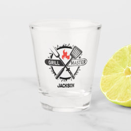Vaso De Chupito Maestro de la parrilla
