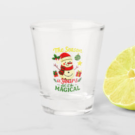Vaso De Chupito Magical Snowman Festive Adult Christmas Party Favo