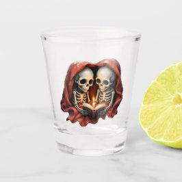 Vaso De Chupito Magical winter moments, two skeletons