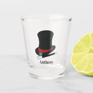 Vaso De Chupito Magos Gorra y varita mágica personalizada
