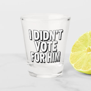 Vaso De Chupito MAHA Haz que América sea Saludable de Nuevo Patrió