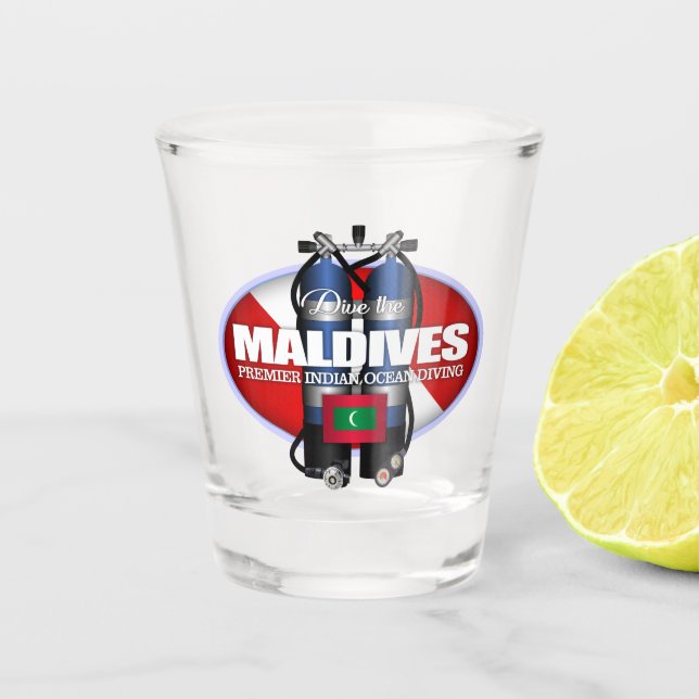 Vaso De Chupito Maldivas (ST) (Anverso)
