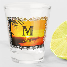 Vaso De Chupito Malecon Sunset 2441