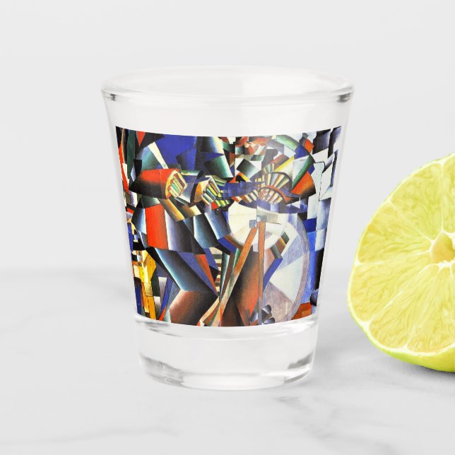 Vaso De Chupito Malevich Kazimir El Secuestro (Anverso)