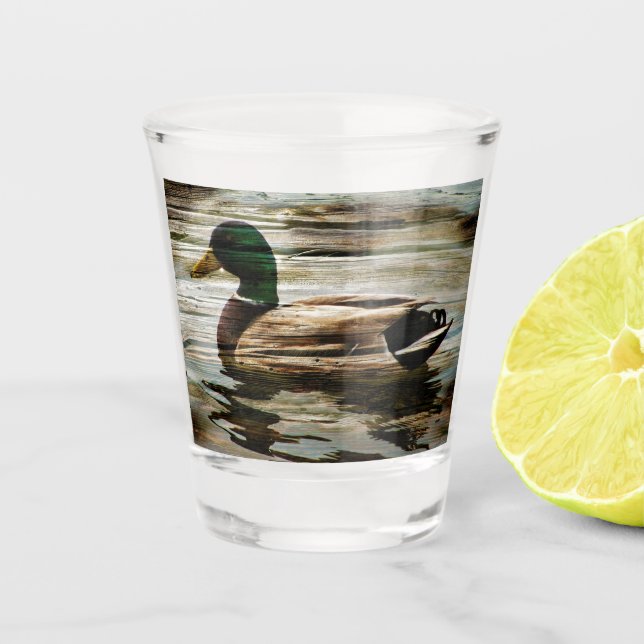 Vaso De Chupito Mallard Duck (Anverso)