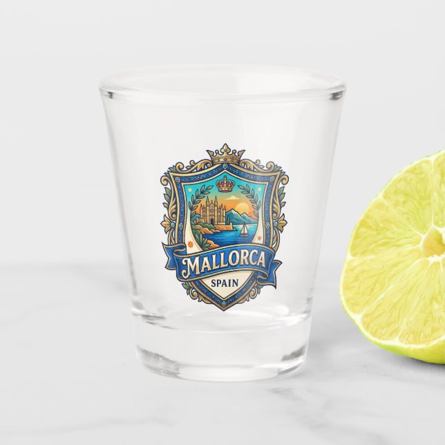 Vaso De Chupito Mallorca España (Anverso)