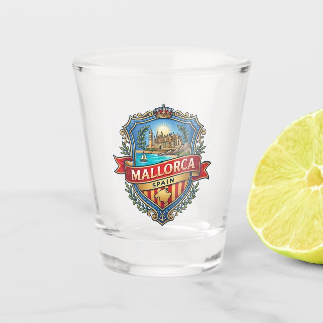 Vaso De Chupito Mallorca España (Anverso)