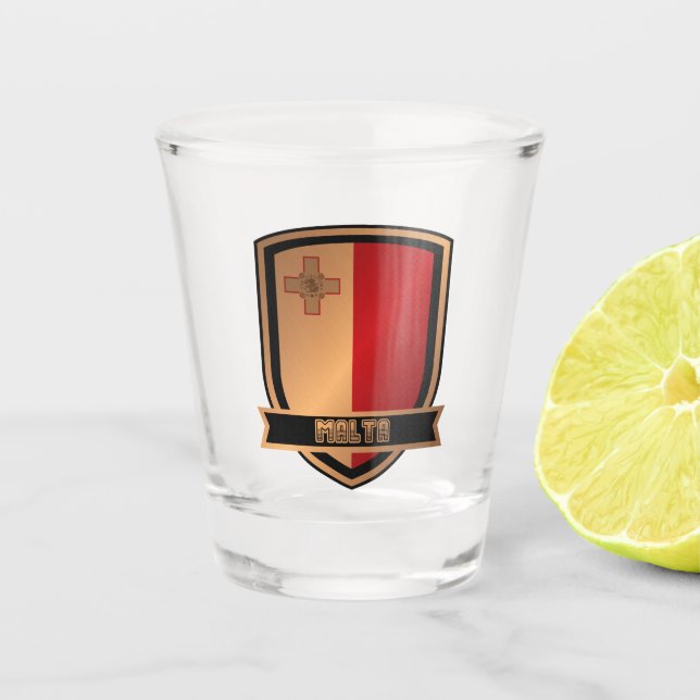 Vaso De Chupito Malta (Anverso)