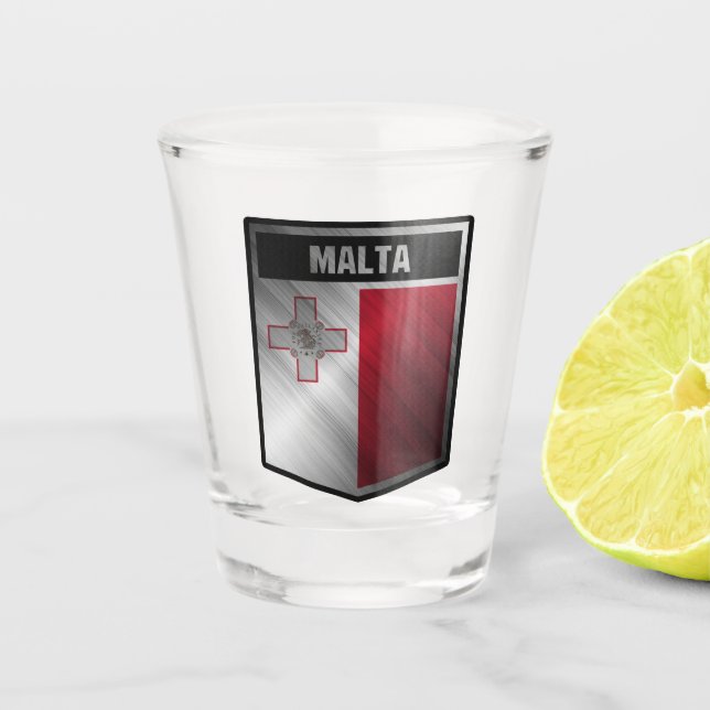 Vaso De Chupito Malta (Anverso)