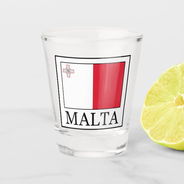Vaso De Chupito Malta (Anverso)