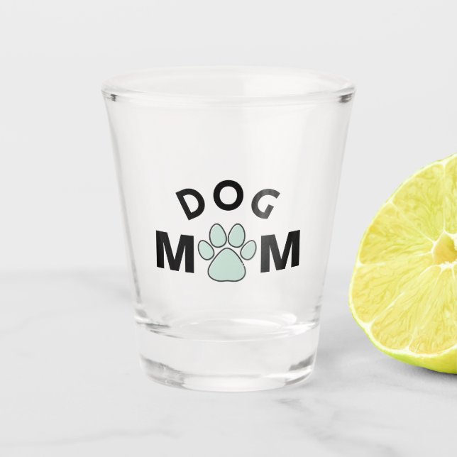 Vaso De Chupito Mamá de perro (Anverso)