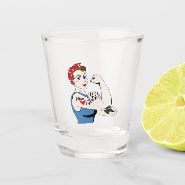Vaso De Chupito Mama Life (Anverso)