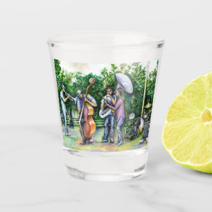 Vaso De Chupito Mamá nunca me advirtió sobre los jugadores de Tuba