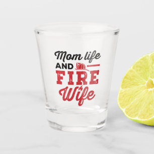 Vaso De Chupito Mamá, vida y esposa del fuego