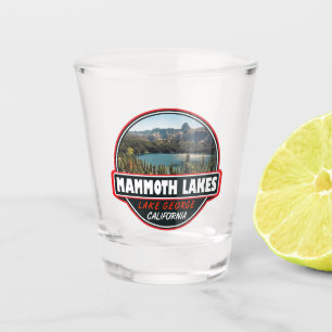 Vaso De Chupito Mammoth Lakes California Travel Emblem