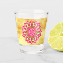 Mandalá Fantasía en Oro Rosa
