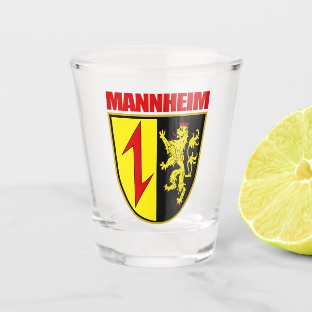 Vaso De Chupito Mannheim (Anverso)