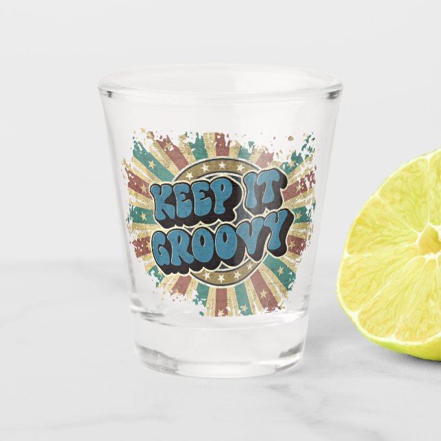 Vaso De Chupito Manténgalo ruidoso (Anverso)