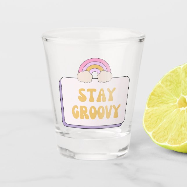 Vaso De Chupito Mantente genial (Anverso)