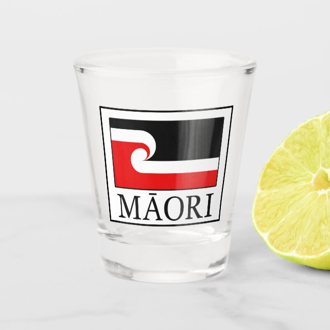 Vaso De Chupito Maorí (Anverso)