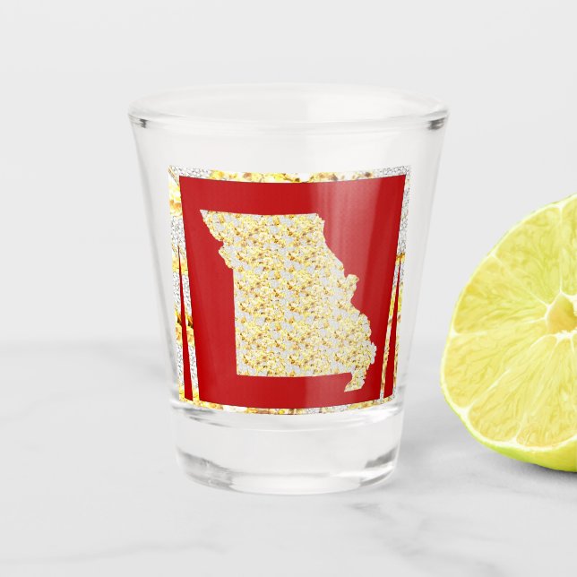 VASO DE CHUPITO MAPA DE MISSOURI (Anverso)