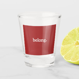 Vaso De Chupito Mapa del estado de Wyoming Belong