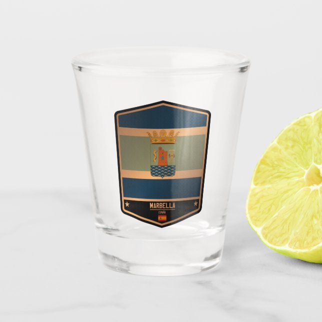 Vaso De Chupito Marbella (Anverso)
