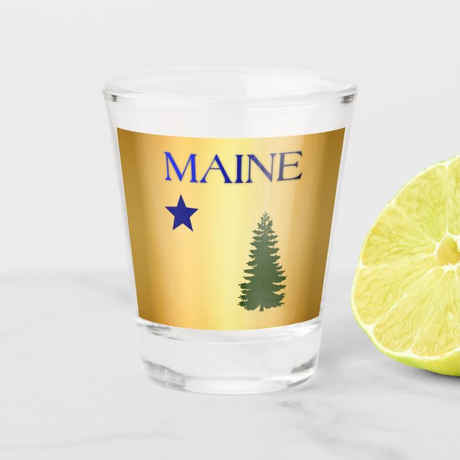 Vaso De Chupito Marca Maine (1901) (Anverso)