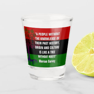 Vaso De Chupito Marcus Garvey TREE SIN RAÍCES