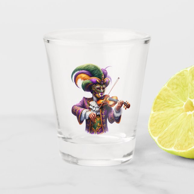 Vaso De Chupito Mardi Gras  (Anverso)