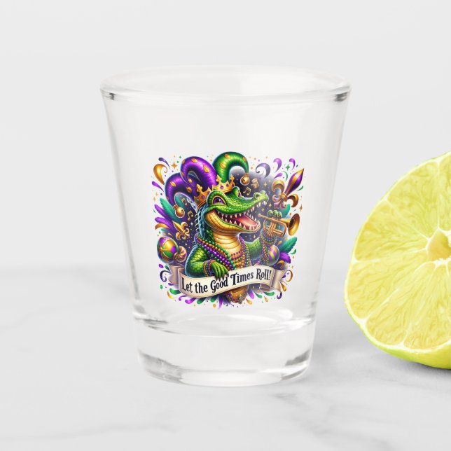 Vaso De Chupito Mardi Gras  (Anverso)