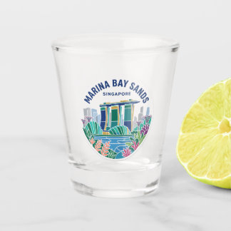 Vaso De Chupito Marina Bay Sands Singapur