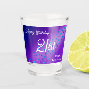Vaso De Chupito Mariposas encantadas de personalizado Vidrio de 21