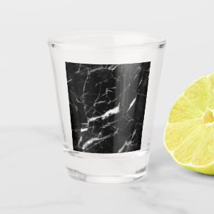 Vaso De Chupito Mármol negro